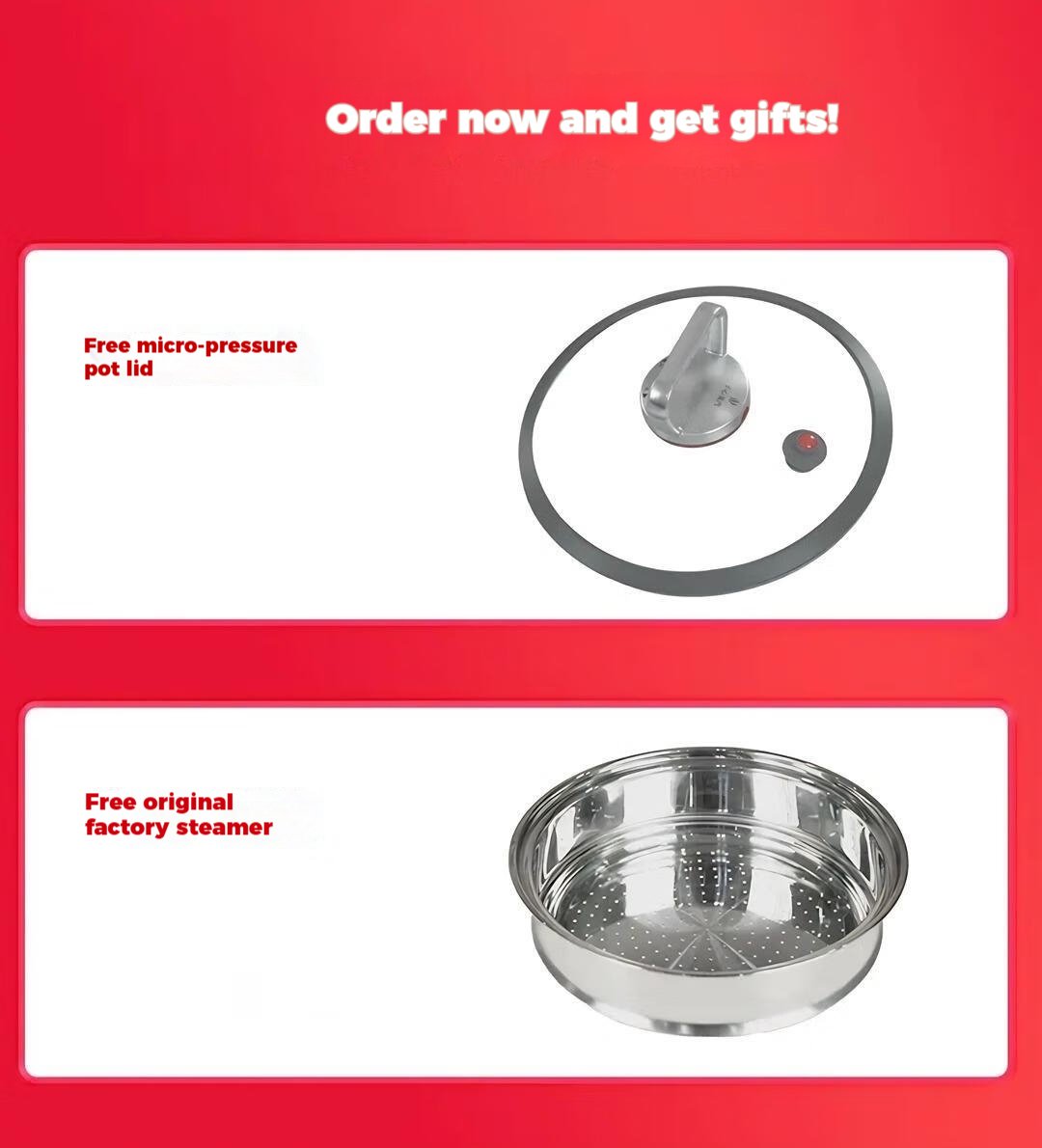 PENGKE Universal Stainless Steel Pressure Cooker - Suitable for All Hobs - Image 8