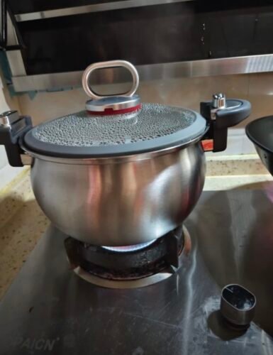 PENGKE Universal Stainless Steel Pressure Cooker - Suitable for All Hobs photo review